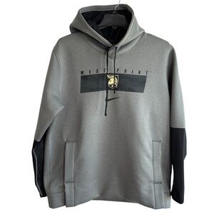 Nike Dri Fit Army Black Knights Mens Hoodie Sz XL X-Large Sweatshirt West Point